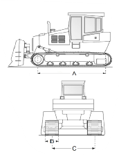 Track Vehicle Crossing Diagram